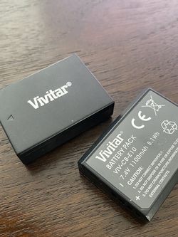 2Pack - Vivitar Rechargable Batteries