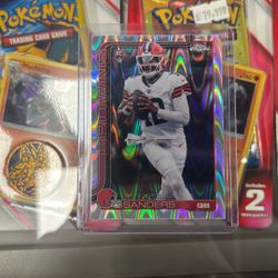 shedur sanders rookie pulsar topps chrome