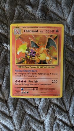 Charizard 2016 evolutions LP