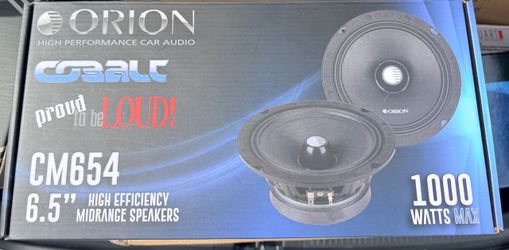 Orion Cobalt CM654 6.5" Midrange Car Speakers