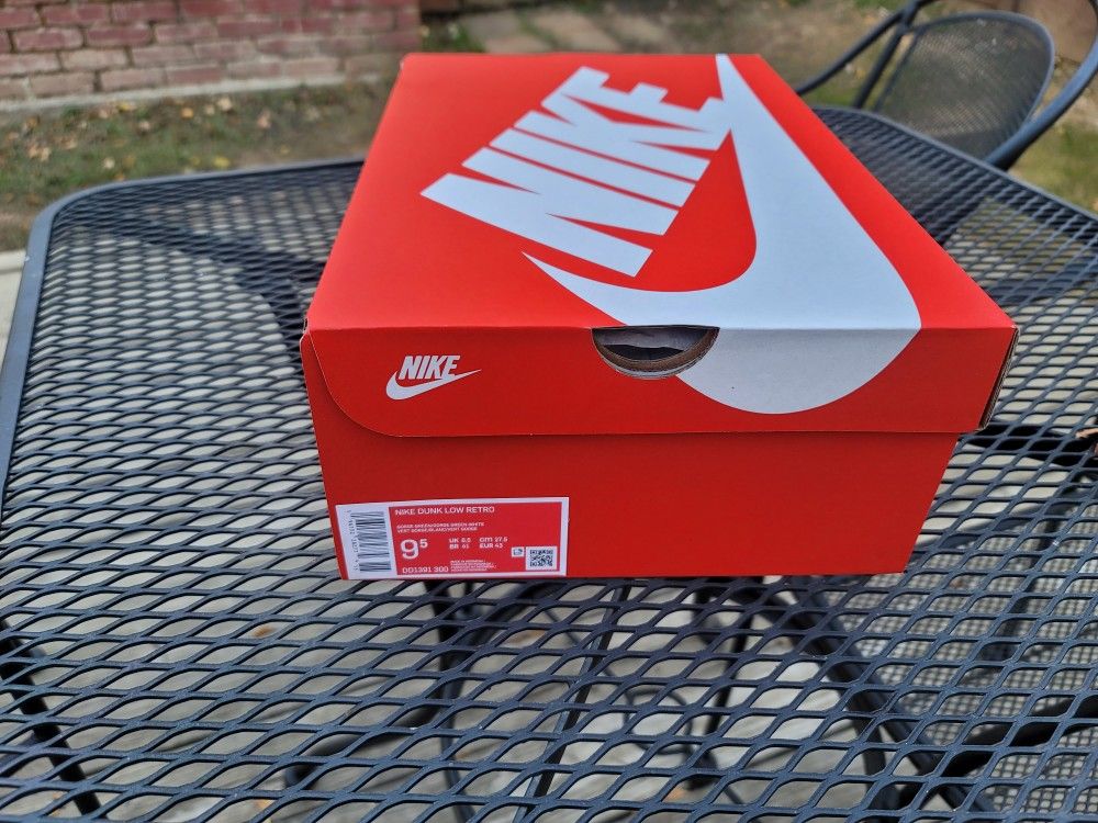 Dunk Low Miami Hurricanes 9.5