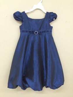4T blue holiday dress
