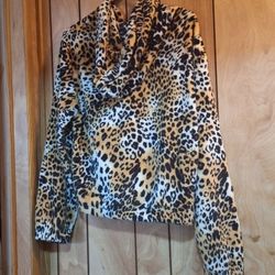 Leopard Print Hoodie