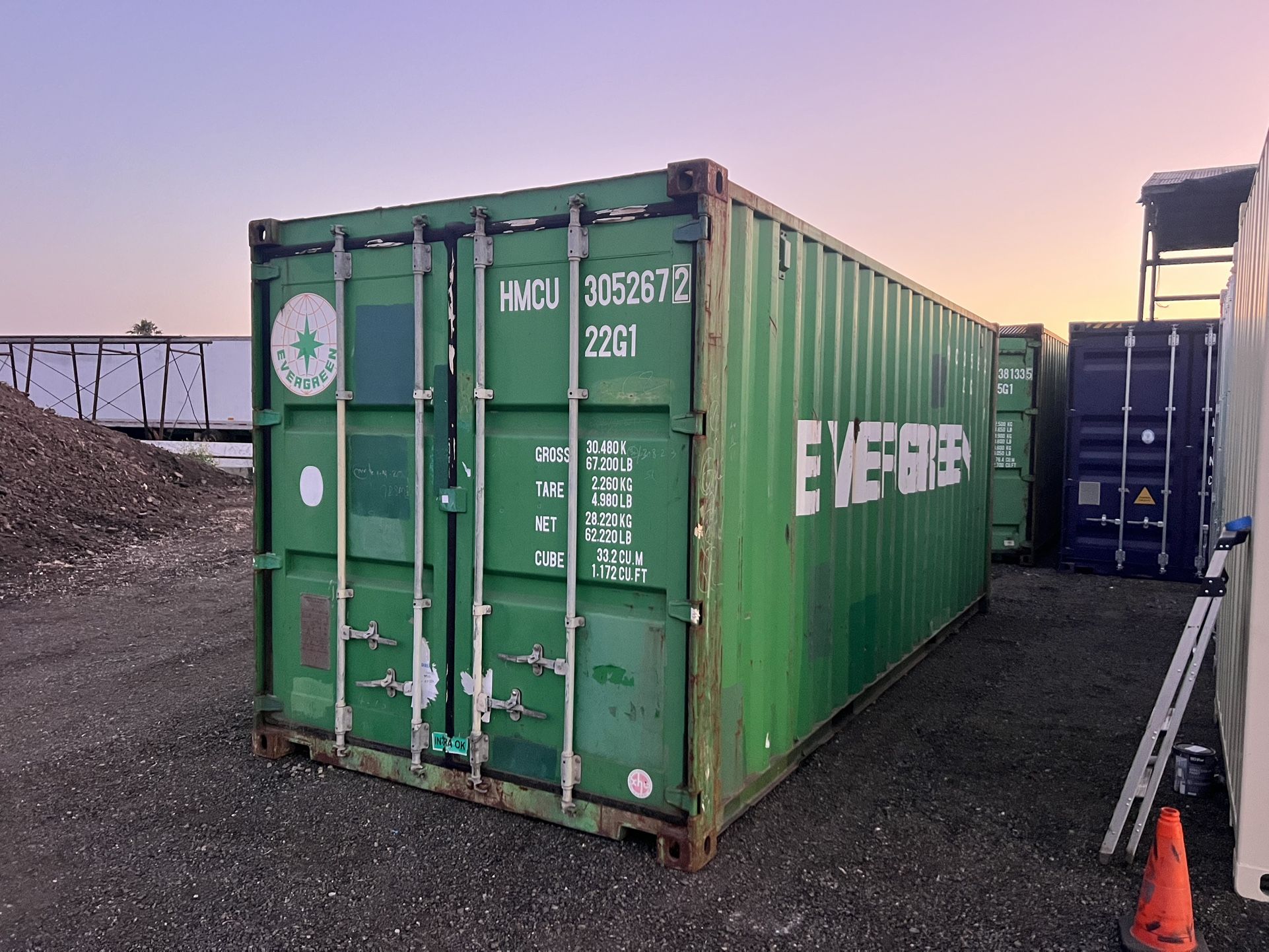 20 FOOT STD STORAGE SHED SHEA SHIPPING CONTAINER