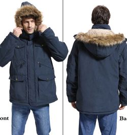 Men's Winter Jacket Military / Chamarra Para Hombre XXl