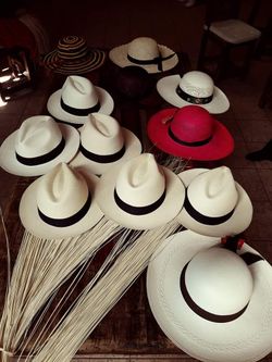 Sombreros Montecristi paja taquilla original