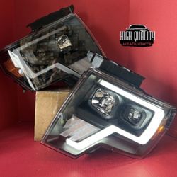 Ford F150. 2009. 2014 Headlights.