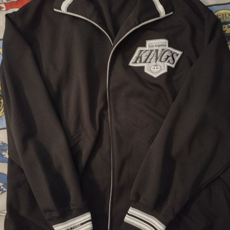 Mitchell & Ness LA Kings Vintage Track Jacket - Gem