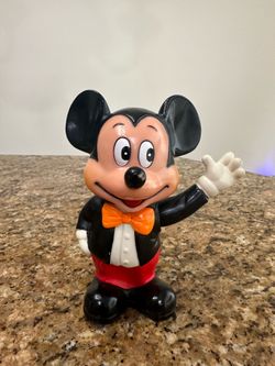 Vintage Mickey Mouse Piggy Bank