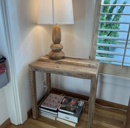 Wood Side Table
