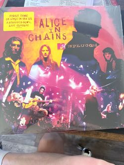 Alice in Chains MTV Unplugged Vinyl LP