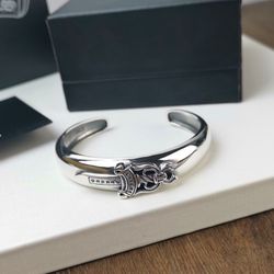 Chrome Heart Sword Silver Bracelet