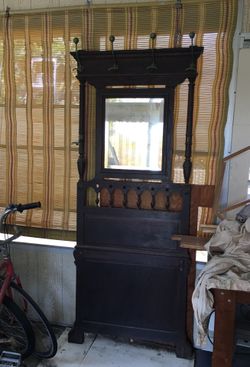 Antique Entryway Piece