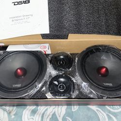 Ds18 Inch Speakers 8s And Tweeters 