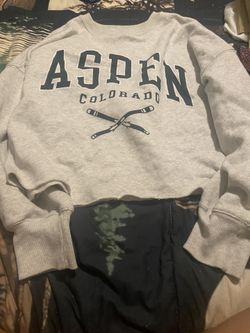 Abercrombie Aspen Baseball Hoodie Medium 