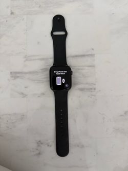 Apple Watch with Black Sport Band
