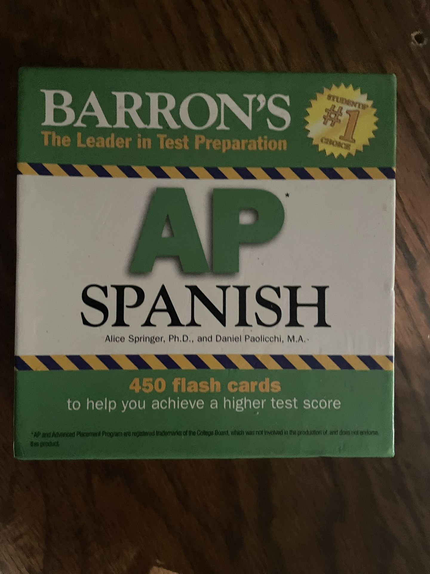 Barons APSPANISH Flash cards