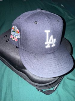 LA Dodgers Fitted Hat with Side Patch