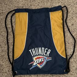 OKC Thunder draw string  back pack