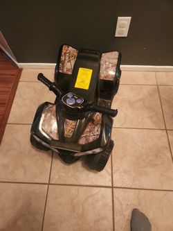 Camouflage Quad Kids Car 