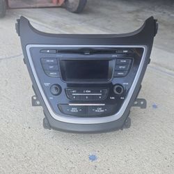 hyundai elantra 2016 Car Stero