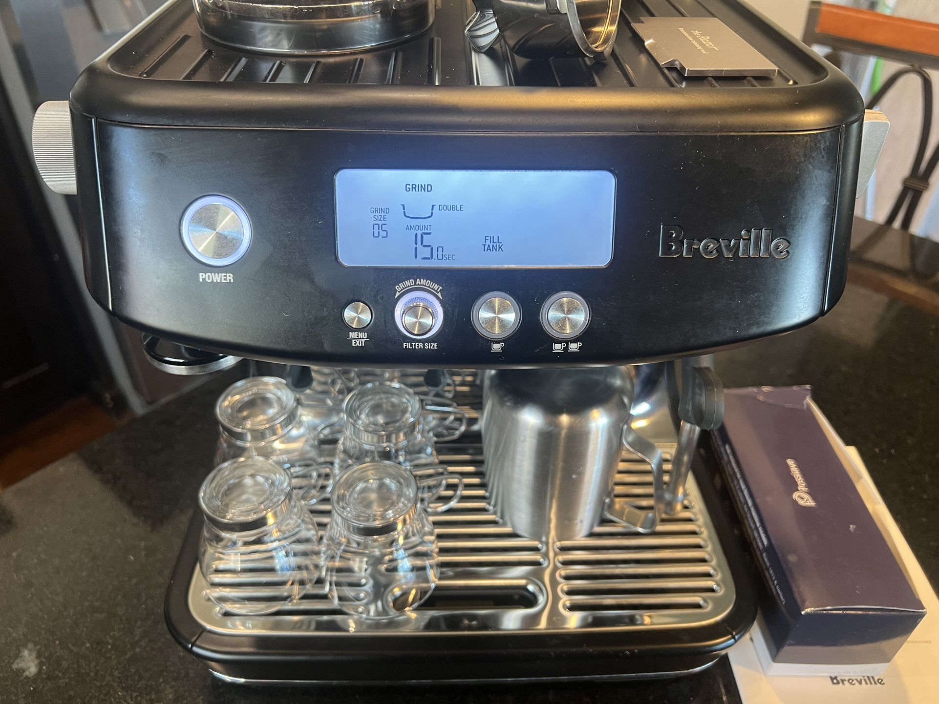 Breville Espresso Machine And Steam Wand 