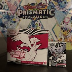 Pokemon White Flare ETB And Bundle