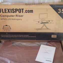New 35" Mahoney FLEXISPOT COMPUTER RISER 