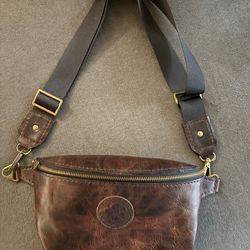 Handmade Leather Crossbody Bag