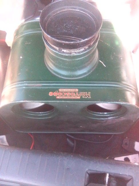 antique post card magnifyer