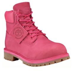 Timberland 6 Inch Premium Waterproof Pink Boot Girls Shoes Size 6 US. EUC. Make an offer!
