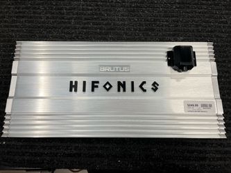 Hifonics Brutus 4000w bass amp (2406)
