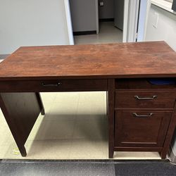 Brown Office Computer Desk