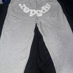 Authentic Sp5der Sweats 