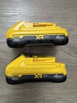 Dewalt battery’s $100 For both 