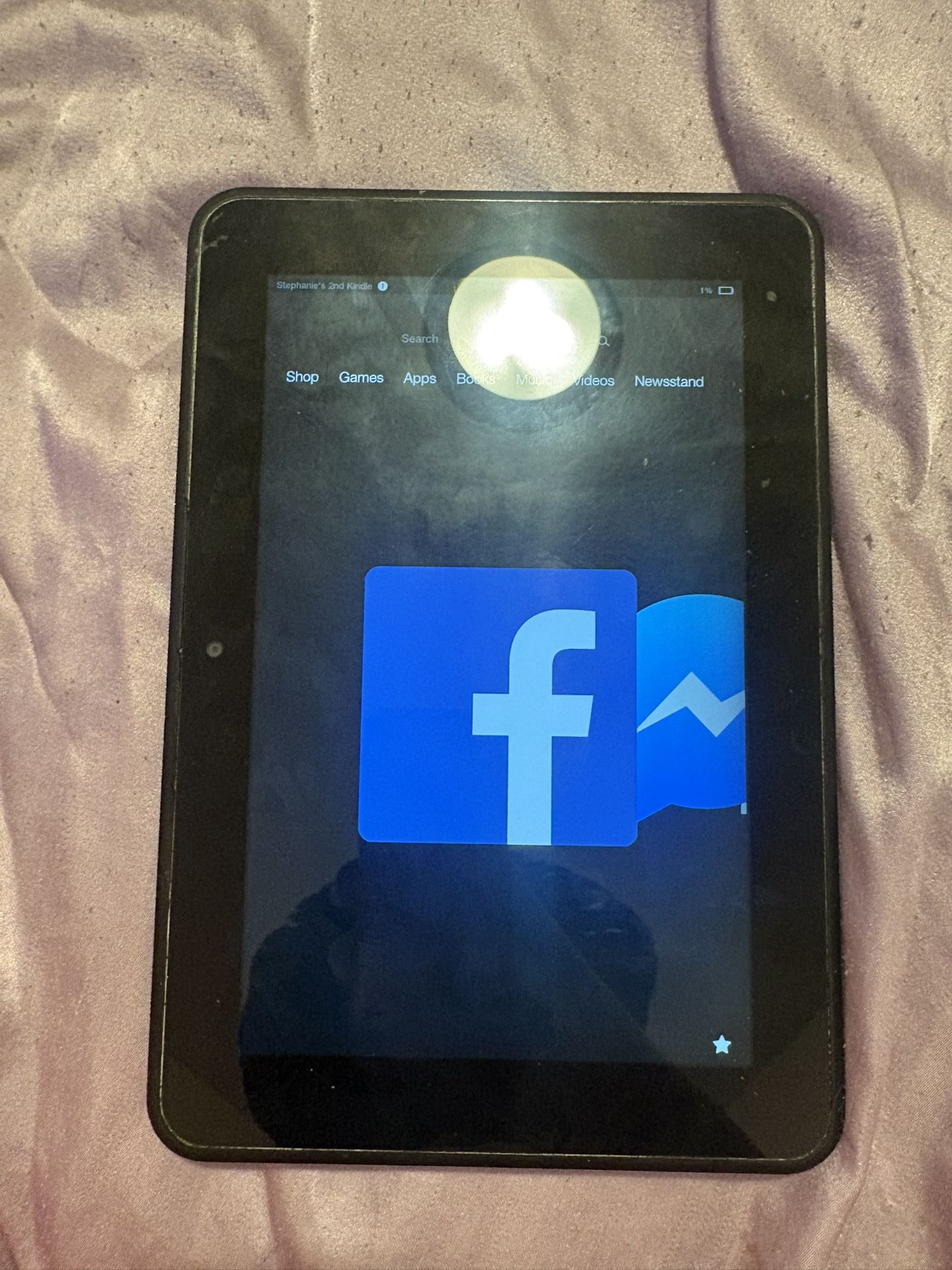 Amazon Kindle Fire Tablet – Works Great