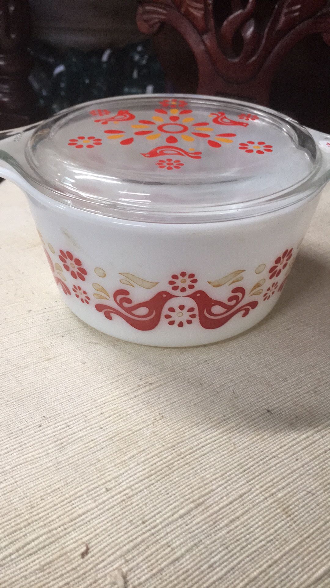 Pyrex Friendship Pattern 1 qt