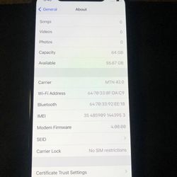 Apple iPhone X 64 Gb