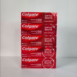 5 Colgate Toothpaste Optic White
