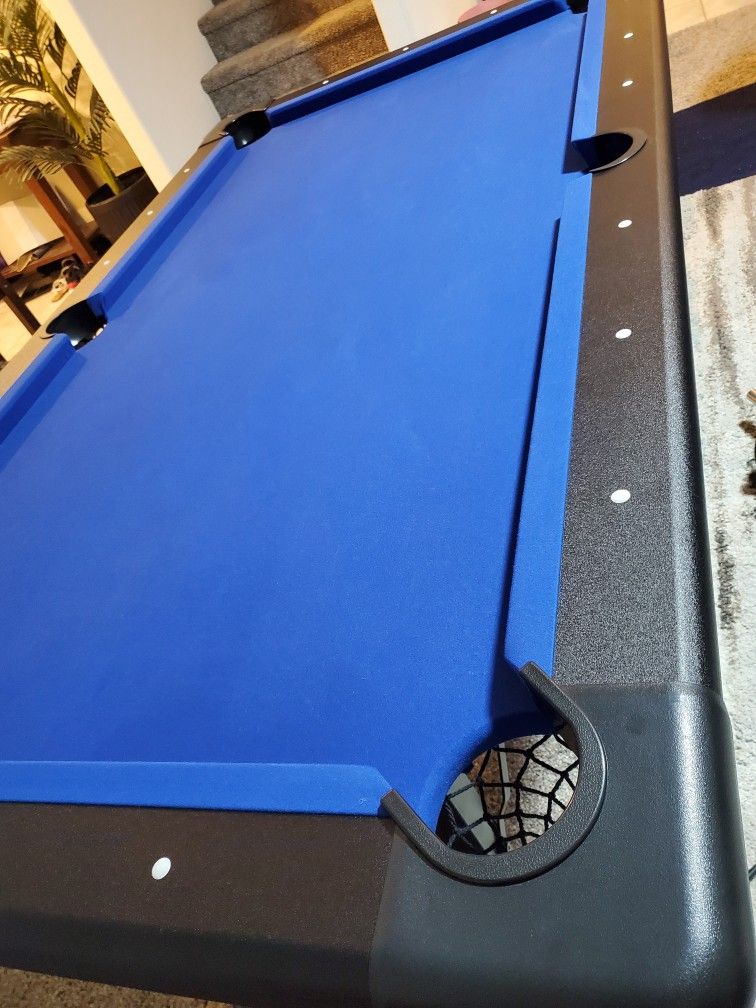 Go SPORTS BLUE 6FT POOL TABLE