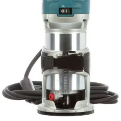6.5 Amp 1-1/4 HP Corded Fixed Base Variable Speed Compact Router with Quick-Release