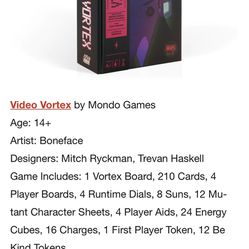 Video Vortex Board Game