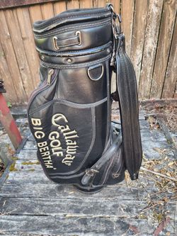 .Vtg Callaway Big Bertha S2H2 6-way Golf Cart Bag