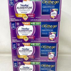 42 X 8oz Similac allimentum Liquid Cans