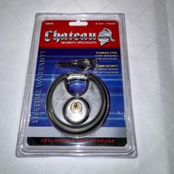 Chateau C870 Stainless Steel Disc Padlock 70mm