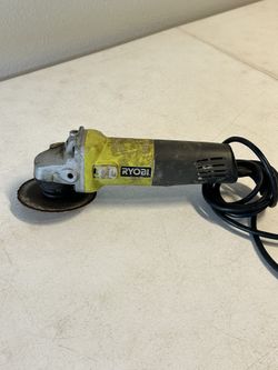 Ryobi Corded 4-1/2” Angle Grinder - Tested Working