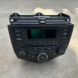 2003-2007 honda accord radio