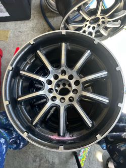 ICW Racing 201MB 201 Taboo Black and Machined Custom Rims Wheels 16" × 7.5"  $400 or best offer