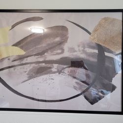 Framed Calligraphy Art