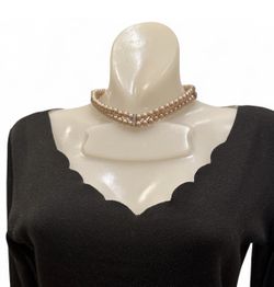 Paparazzi Gold Pearl Necklace and Earring Set